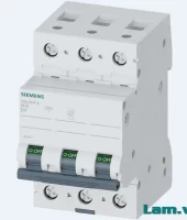 MCB 5SL3301-7MB 3-pole 1A 400 V 4.5 kA