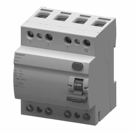 Cầu dao chống dòng rò RCCB 5TJ7344-0