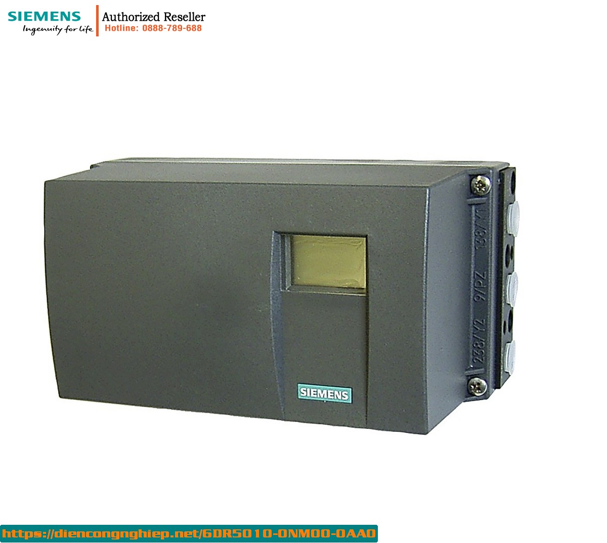 Bộ Định Vị Điện Khí Nén Thông Minh SIPART PS2 6DR5010-0NM00-0AA0 – Không Tiếp Xúc, 4-20mA, Ex/nEx, Đơn Tác Động Cho Xi Lanh Tuyến Tính & Góc