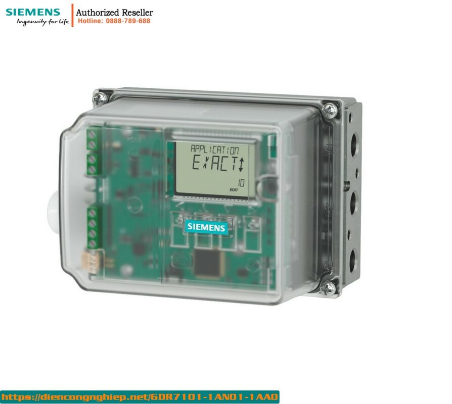Bộ Định Vị Điện Khí Nén SIPART PS100 6DR7101-1AN01-1AA0 4-20mA HART Phòng Nổ Dễ Vận Hành 4 6DR7101 1AN01 1AA0