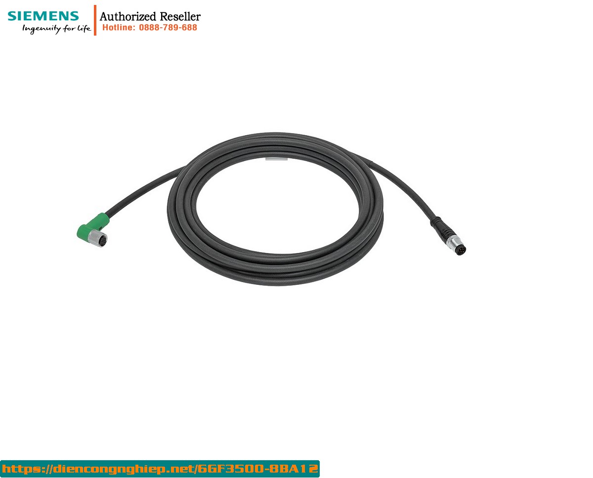 6GF3500-8BA12 - Cáp Chuyển Đổi ASM Kết Nối MV500 Với Module Truyền Thông, Dài 5m