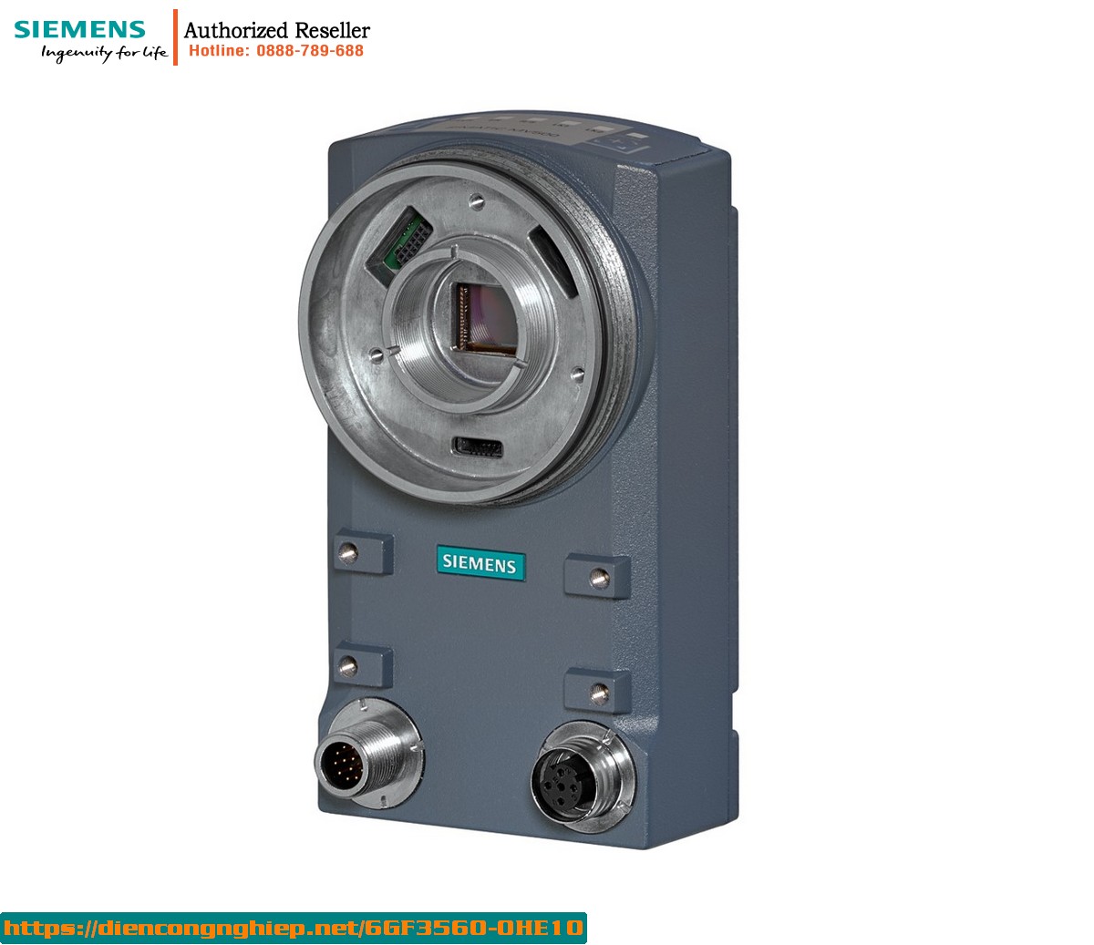 Máy Đọc Mã Quang SIMATIC MV560 X 6GF3560-0HE10 - Cảm Biến Công Nghiệp Độ Phân Giải Cao, Đọc 1D/2D, Tốc Độ Xử Lý Tối Đa, IP67, PoE