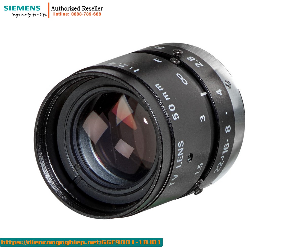 Ống kính mini 50mm f/2.8 - 6GF9001-1BJ01 - Điều chỉnh khẩu độ & lấy nét
