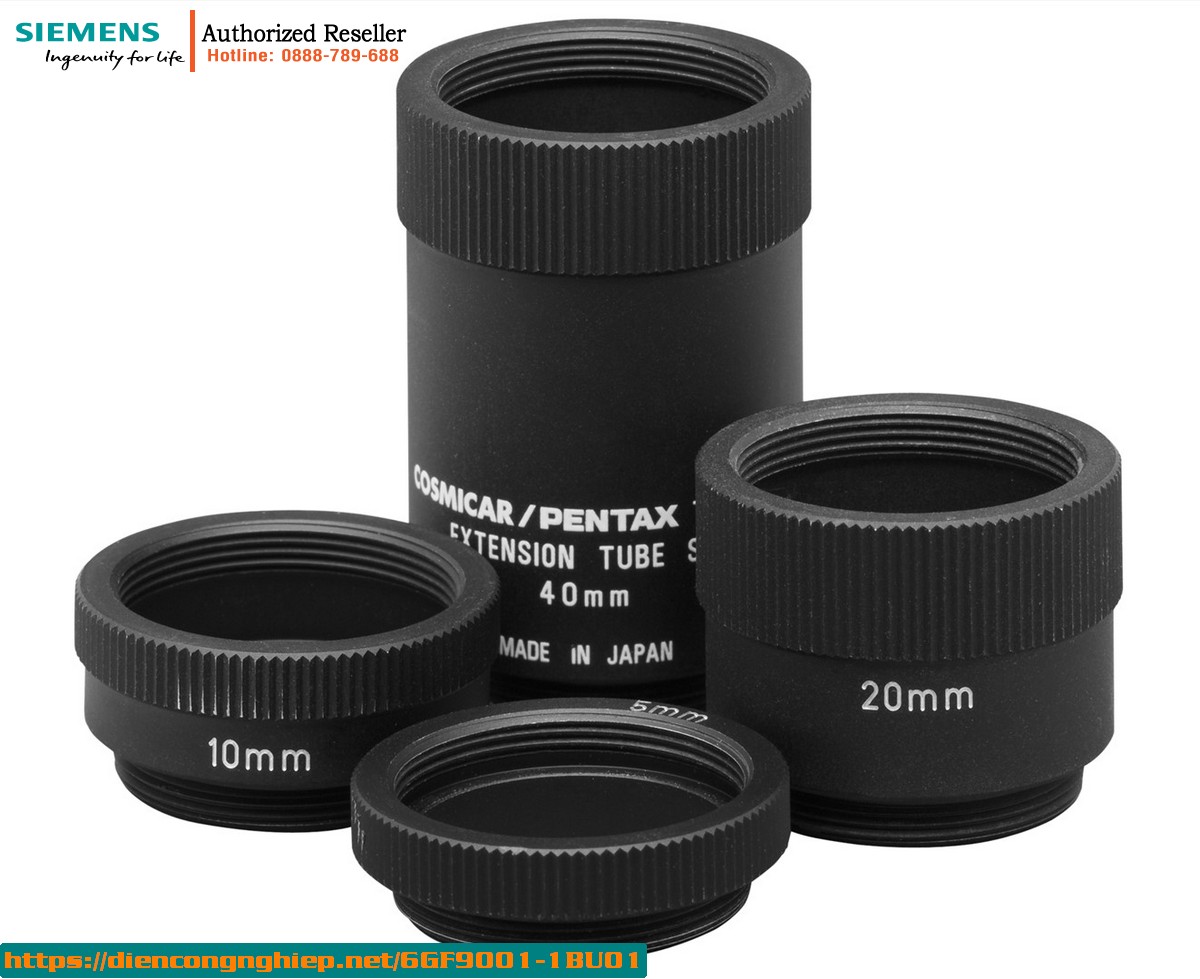 Vòng Giãn Cách Macro 6GF9001-1BU01 - Bộ 3 Vòng 0.5/1/2mm, Ren C, 31mm - Chụp Ảnh Cận Cảnh Chuyên Nghiệp