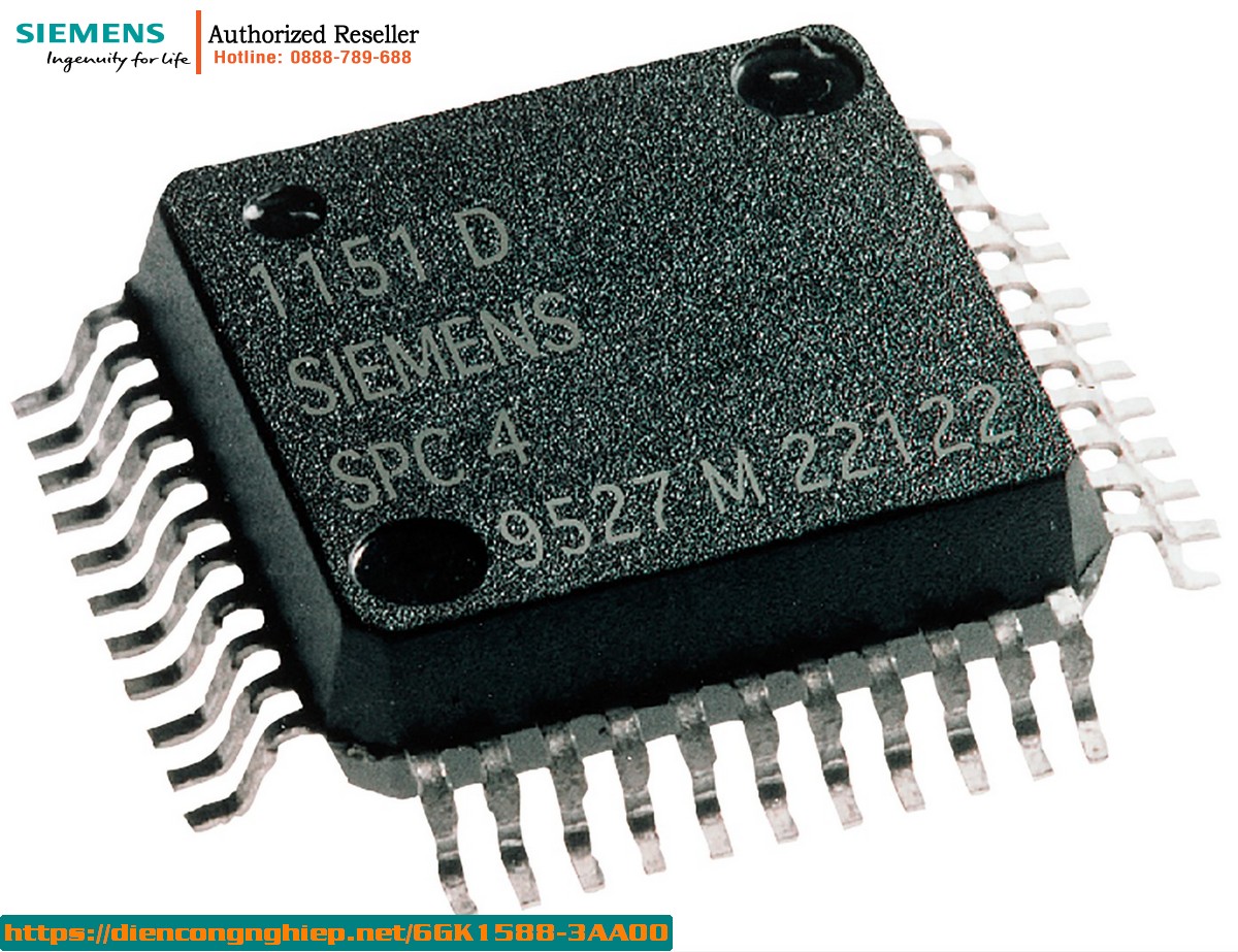 Module PROFIBUS 6GK1588-3AA00 - Kết nối an toàn nội tại, hỗ trợ DP/FMS/PA/FF, tốc độ lên đến 12 Mbit/s, thiết kế không chì