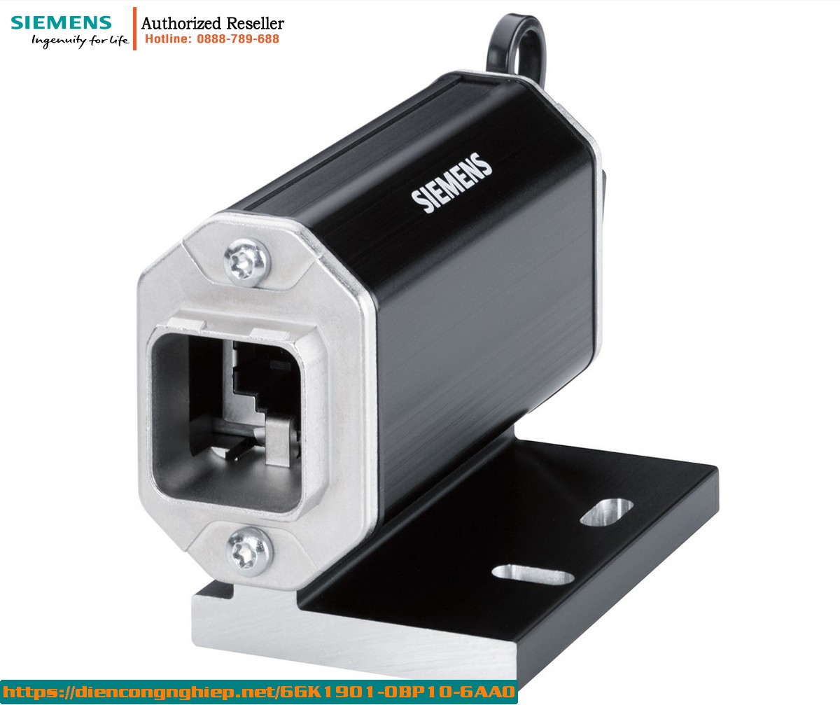 Bộ Chia Mạng IE RJ45 Coupler PRO 6GK1901-0BP10-6AA0 - IP65, Vỏ Kim Loại, Lắp Đặt Linh Hoạt