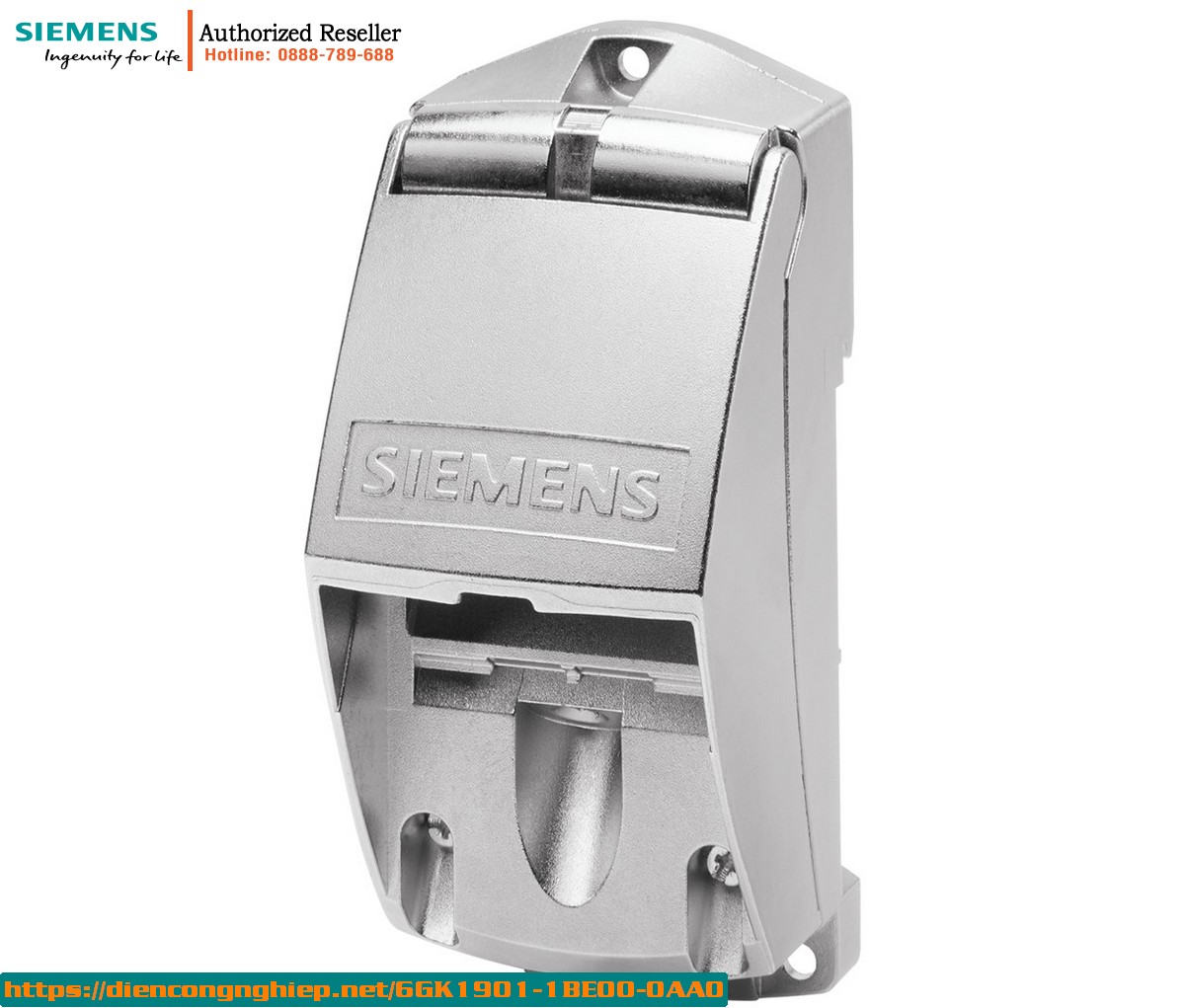 Outlet RJ45 công nghiệp module cắm rời CAT6 không kèm insert - 6GK1901-1BE00-0AA0