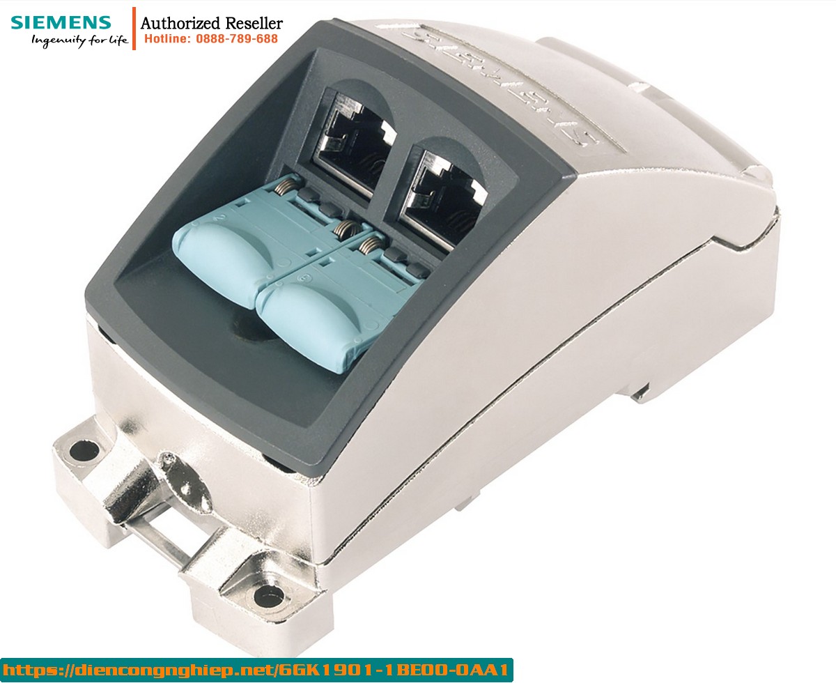 6GK1901-1BE00-0AA1 - Cổng RJ45 Module Siemens 2FE, 2 x 100Mbit/s, Cắm Rời Linh Hoạt