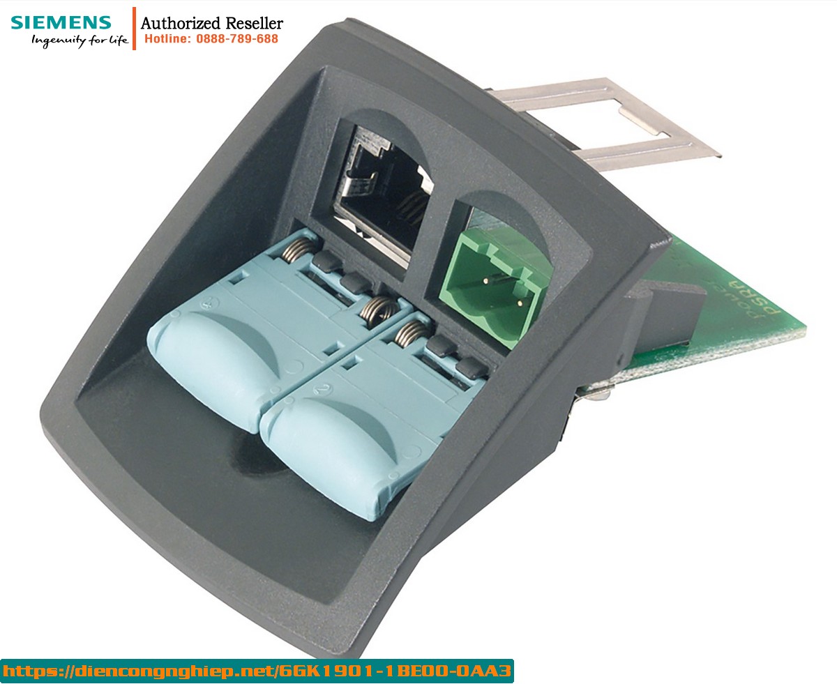 Module Cổng RJ45 Công Nghiệp Siemens 6GK1901-1BE00-0AA3 - Cấp Nguồn 24V DC, Giao Tiếp 100 Mbit/s