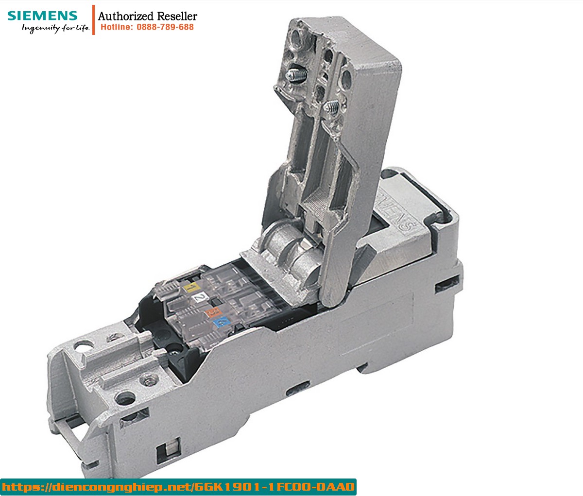 Cổng Kết Nối RJ45 Siemens 6GK1901-1FC00-0AA0 - Đầu Nối FastConnect cho Cáp IE FC và Dây Mạng TP