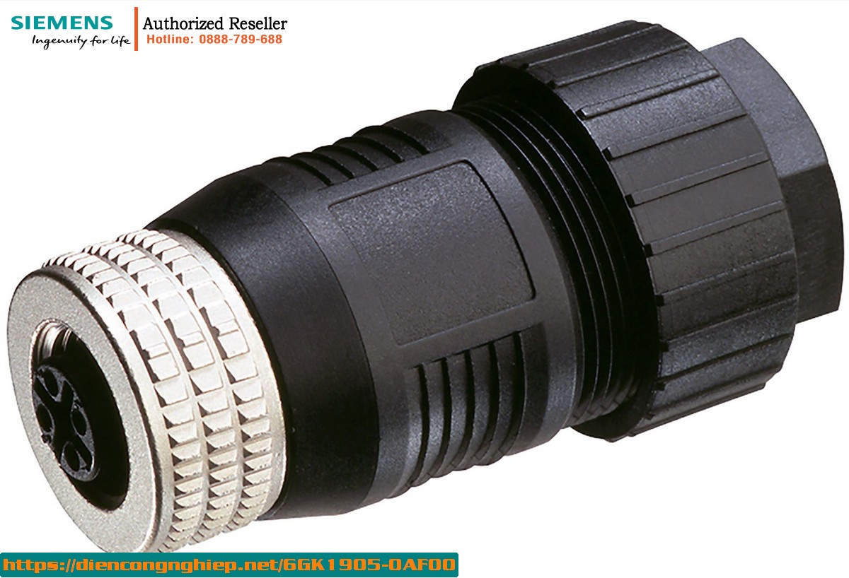 6GK1905-0AF00 - Cổng Kết nối M12 PROFIBUS PA SpliTConnect - Kết nối thiết bị field tới PB FC - Hộp 5 chiếc - Chính hãng - Giá tốt