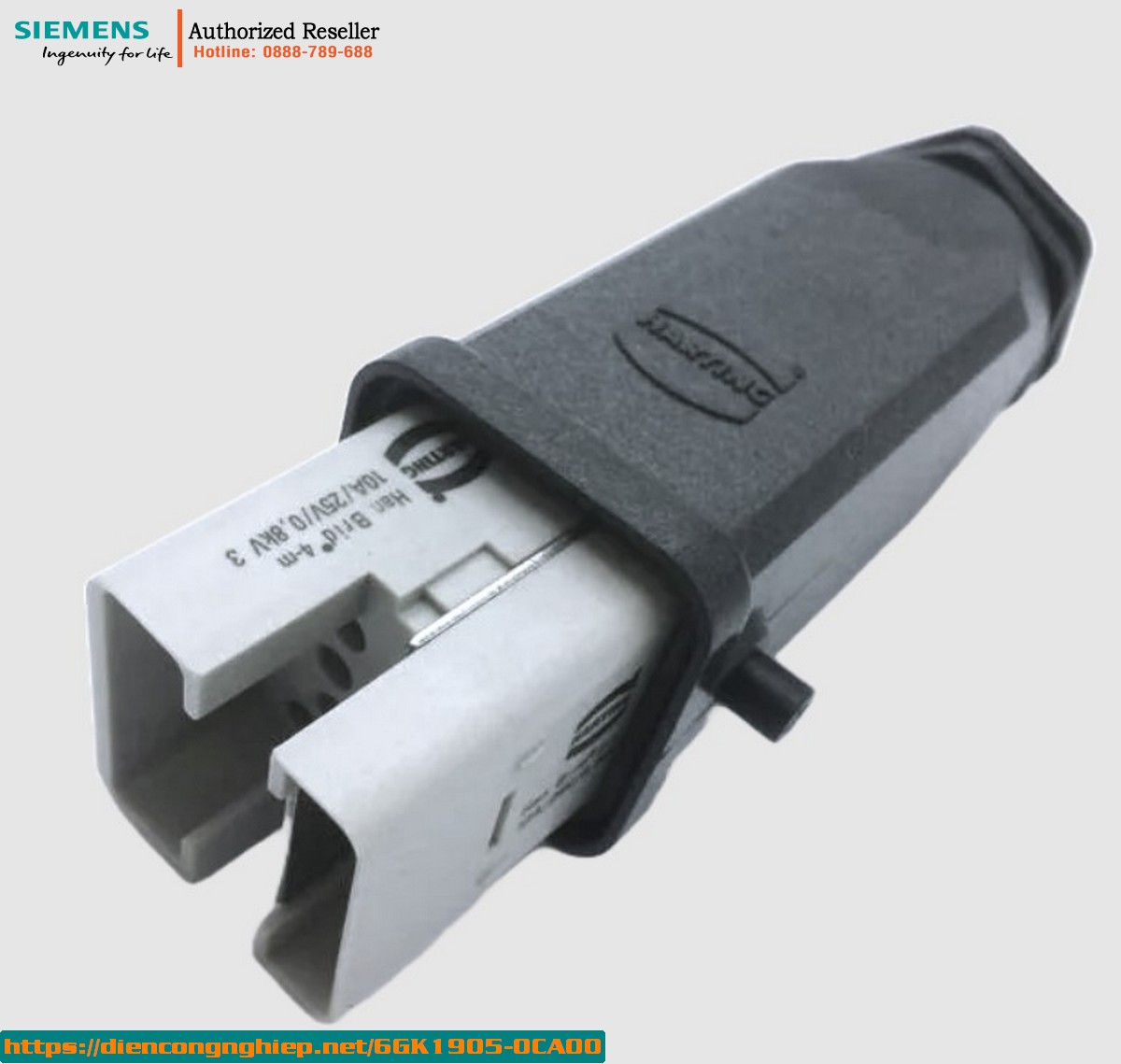 Đầu Nối Hybrid PROFIBUS ECOFAST 6GK1905-0CA00 - Đồng, 5 Cái/ Hộp - Chính Hãng