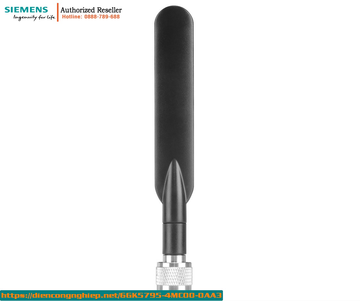 Antenna IWLAN Omnidirectional ANT795-4MC 6GK5795-4MC00-0AA3 | Chuẩn N-Connect, 2.4/5GHz, IP65, tương thích SCALANCE W