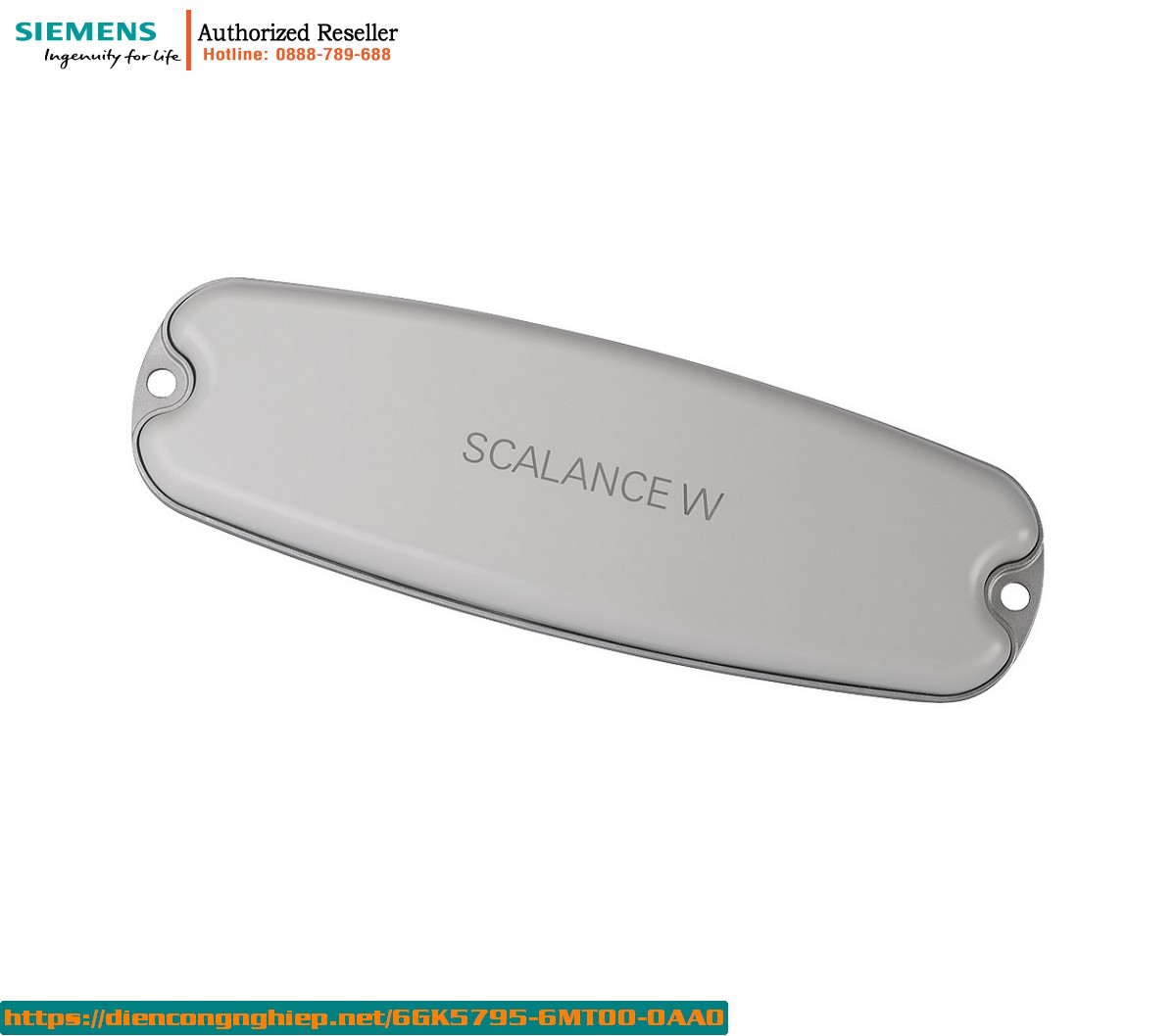 Antenna MIMO IWLAN Siemens 6GK5795-6MT00-0AA0 ANT795-6MT - Omni-Directional 2.4/5GHz, IP65, Lắp Trần/Xe/Mái