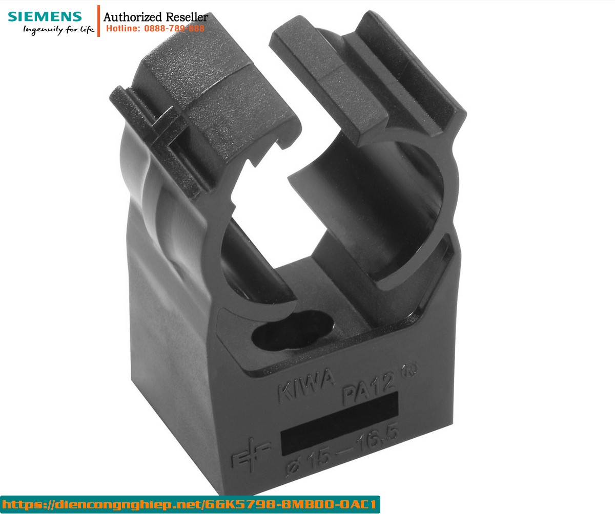 6GK5798-8MB00-0AC1 - Kẹp Cáp RCoax 1/2 inch - Giá đỡ Cáp Mạng - Hộp 10 Cái