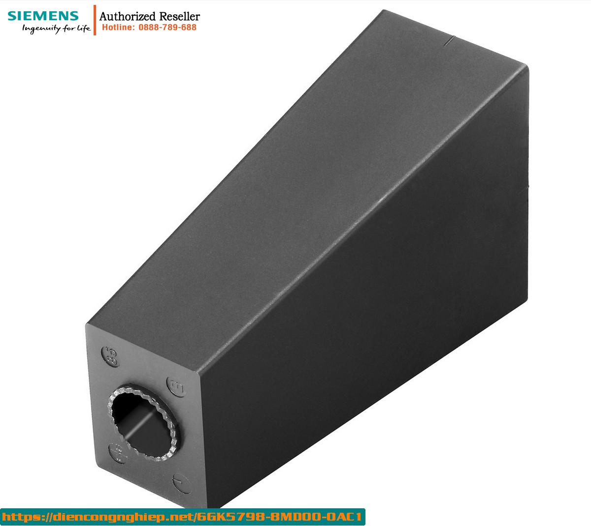 6GK5798-8MD00-0AC1 - Khoảng cách cáp RCoax 85mm, kẹp 1/2