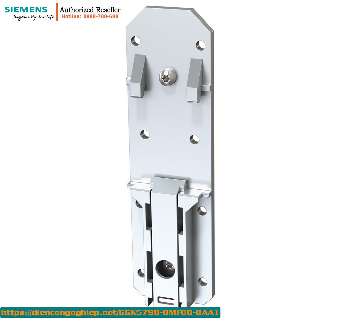 Adapter Gắn Ray DIN 6GK5798-8MF00-0AA1 - Tương Thích SCALANCE W778/W738/WAM766/WUM766
