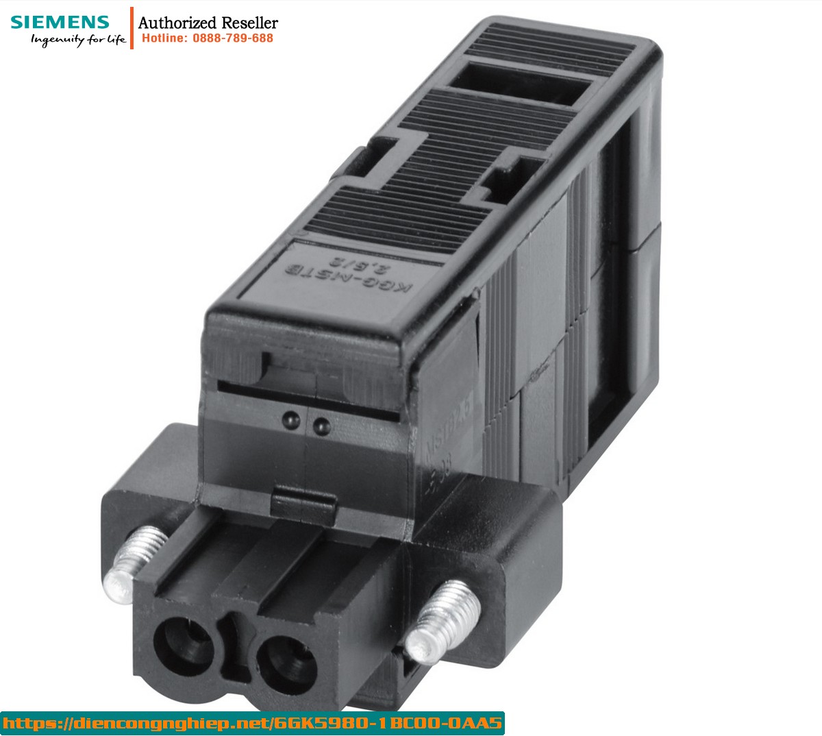 6GK5980-1BC00-0AA5 - Cực Đấu Dây Nguồn 230V AC Cho SCALANCE XR-300 | Phụ Tùng Thay Thế (1 Hộp 5 Cái)