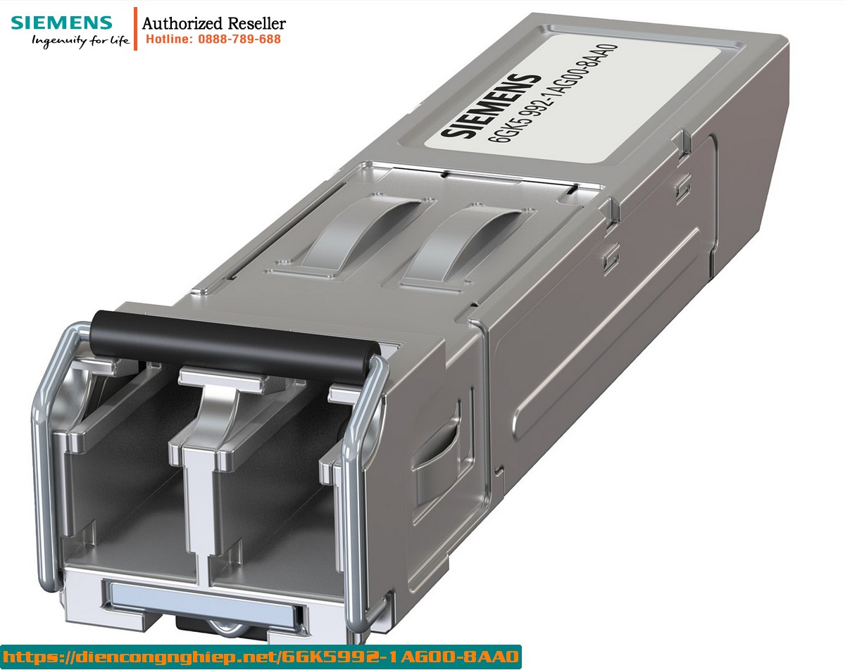 6GK5992-1AG00-8AA0 - Transceiver SFP SCALANCE X, 1000Mbit/s LC Multimode 2000m - Chính hãng Siemens