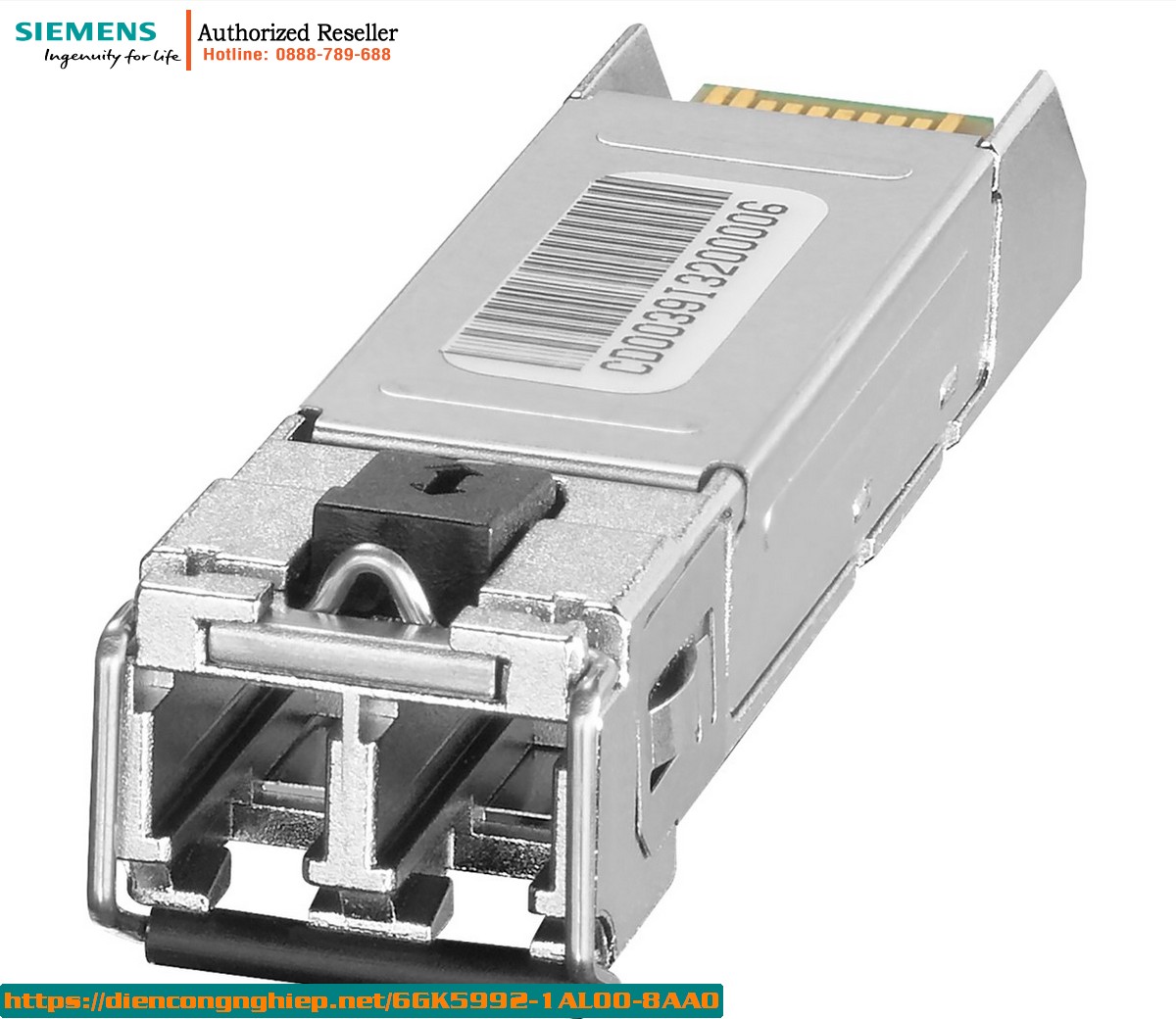 Module Quang SFP 6GK5992-1AL00-8AA0 SCALANCE X - 1Gbps, Cổng LC, Multimode 750m
