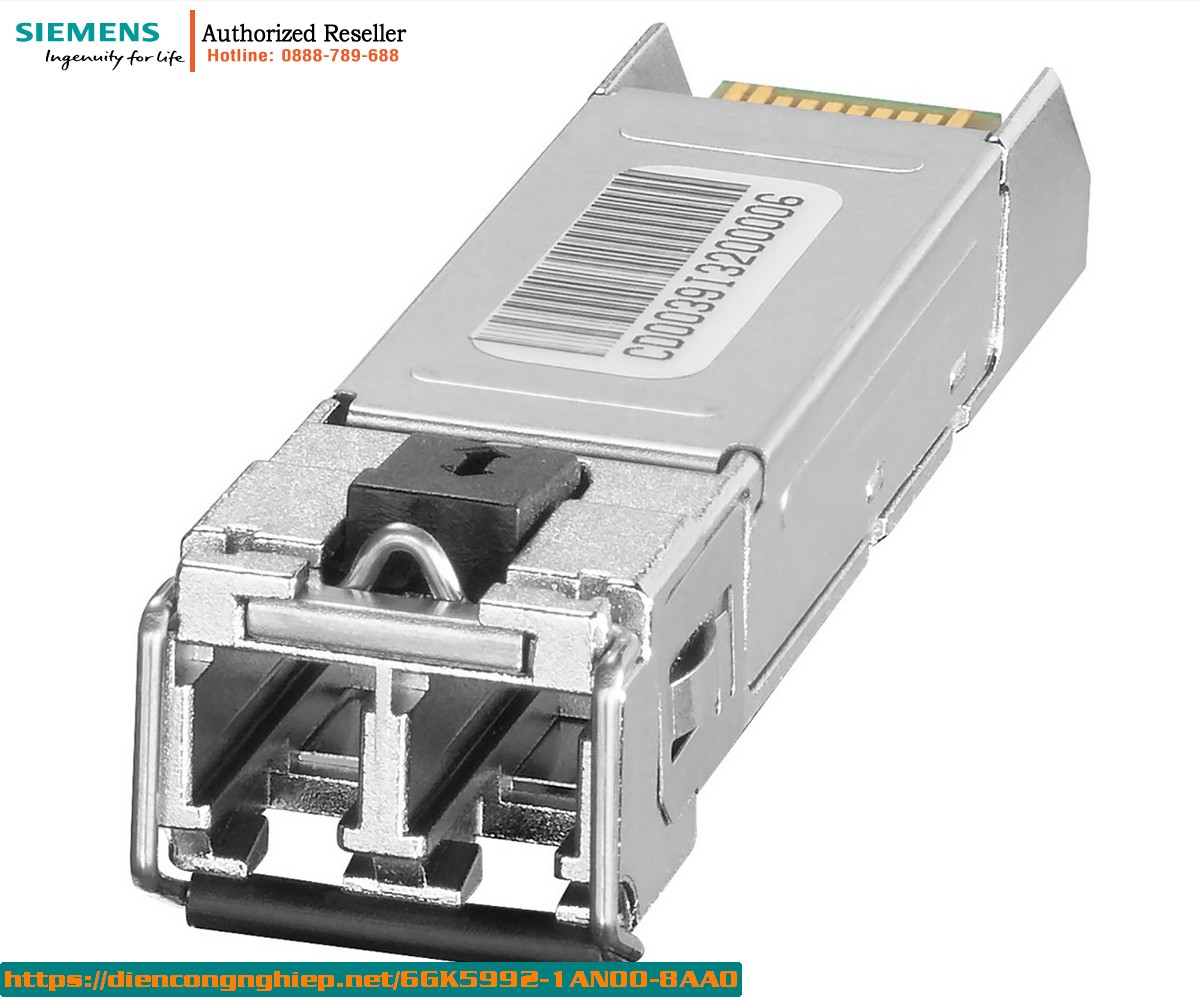 Module Quang SFP SCALANCE X 1Gbps Single-mode 40km - 6GK5992-1AN00-8AA0 Chính Hãng Siemens