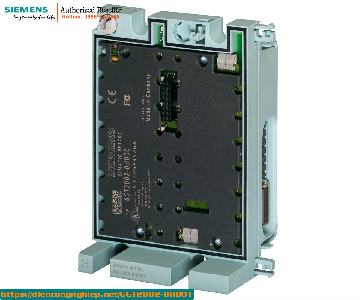 Module Giao Tiếp RFID 6GT2002-0HD01 RF170C Cho ET 200pro - Hỗ Trợ 2 Đầu Đọc, Kết Nối RS422/RS232 Chính Hãng