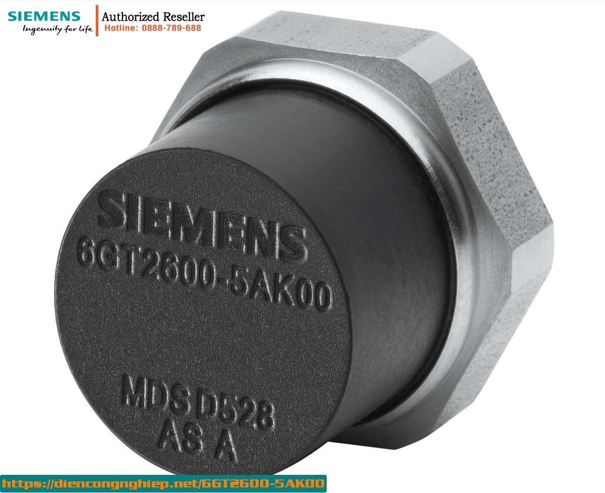 Transponder M8 Dài 6GT2600-5AK00 - ISO 15693, Chip Fujitsu, Bộ Nhớ FRAM 8192 Byte - Mua Ở Đâu?