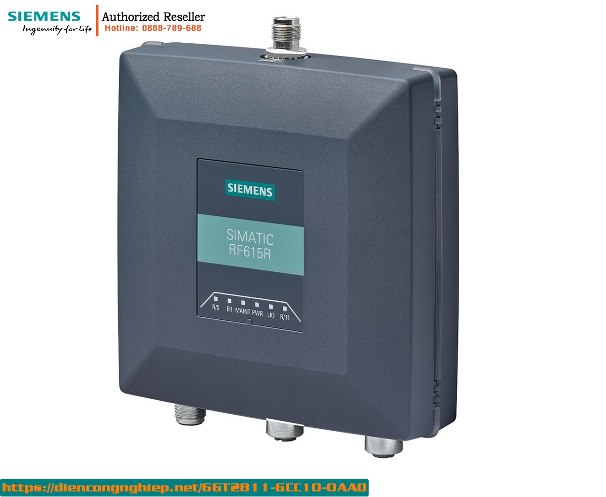 Máy đọc RFID SIMATIC RF615R ETSI 6GT2811-6CC10-0AA0 - Ethernet/PROFINET, IP67, 24V DC