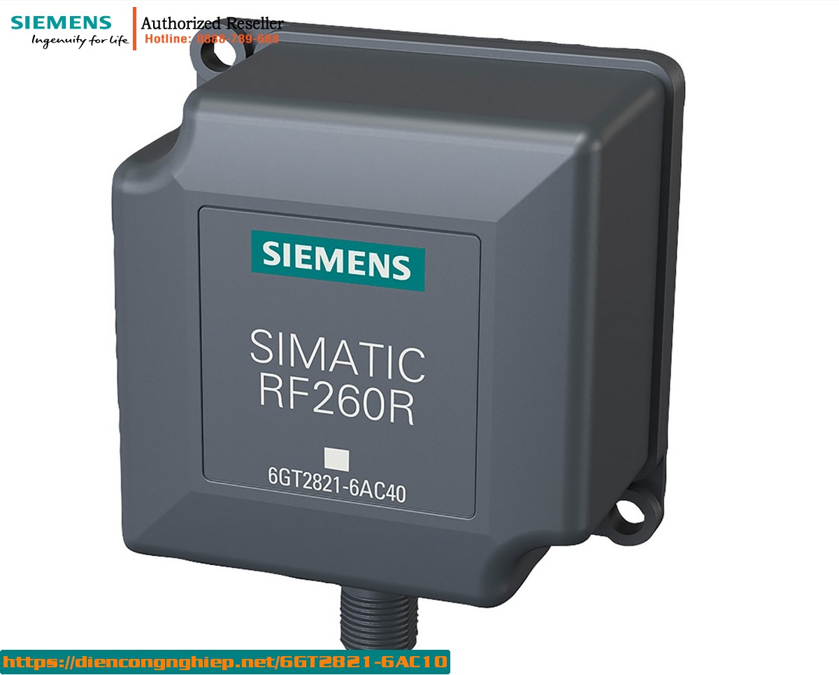 Đầu đọc RFID SIMATIC RF260R giao tiếp RS422 chống nước IP67 - 6GT2821-6AC10