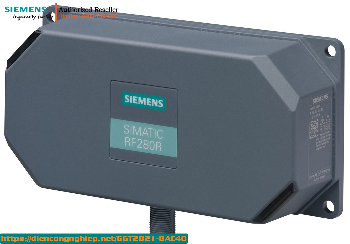 Đầu đọc RFID SIMATIC RF280R 6GT2821-8AC40 - Chuẩn IP67, cổng RS232, chống bụi nước 1 Đầu đọc RFID SIMATIC RF280R 6GT2821-8AC40 - Chuẩn IP67, cổng RS232, chống bụi nước