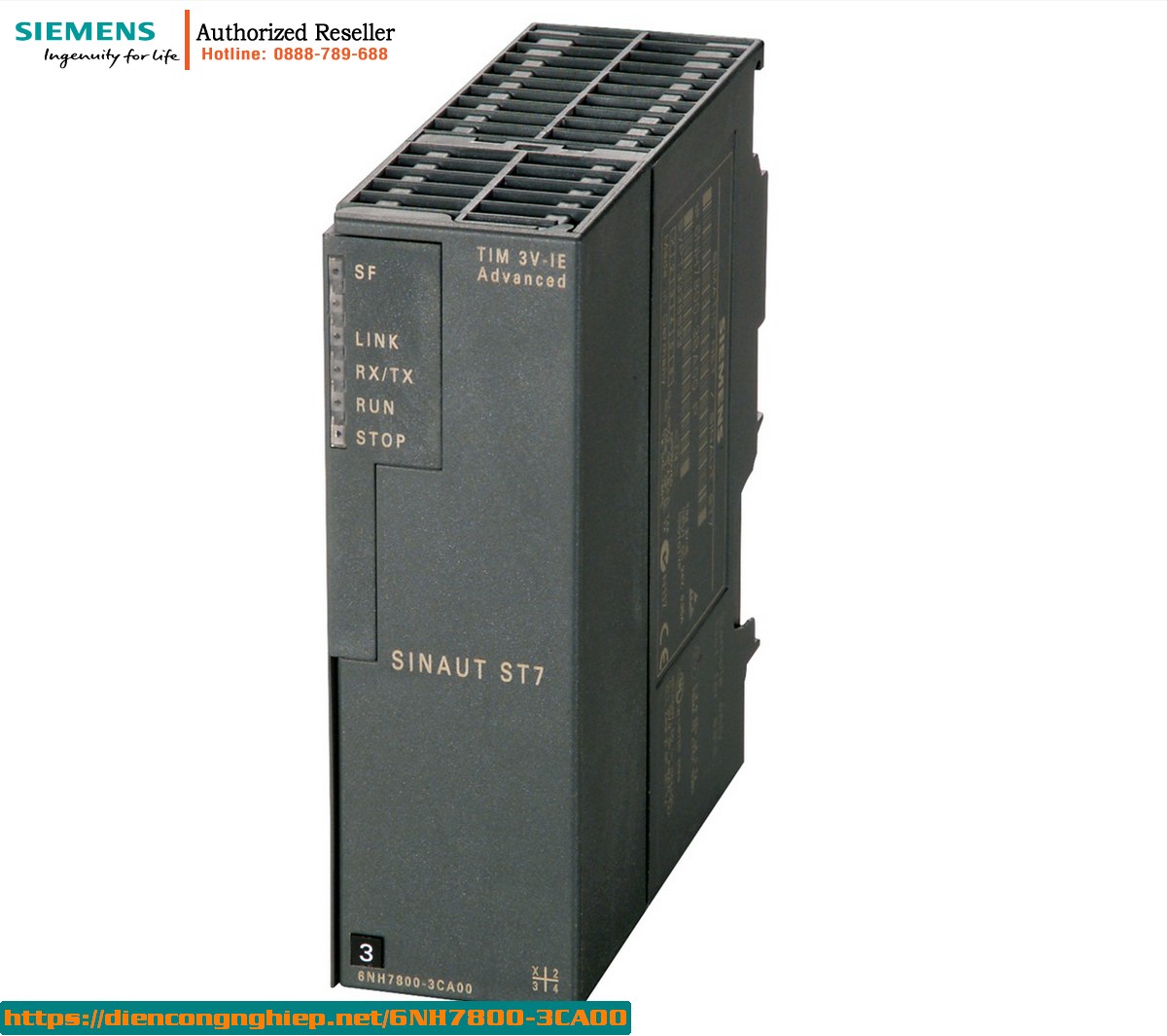 Module Truyền Thông SINAUT ST7 TIM 3V-IE 6NH7800-3CA00 - Cổng RS232 & RJ45 cho SIMATIC S7-300
