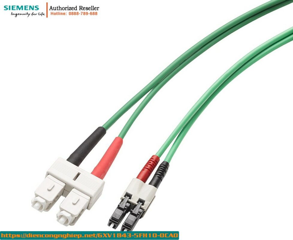 Dây Nhảy Quang SM 9/125 - 6XV1843-5FH10-0CA0 - SC/LC - 1.0m - Cáp Quang Single Mode 2 6XV1843 5FH10 0CA0