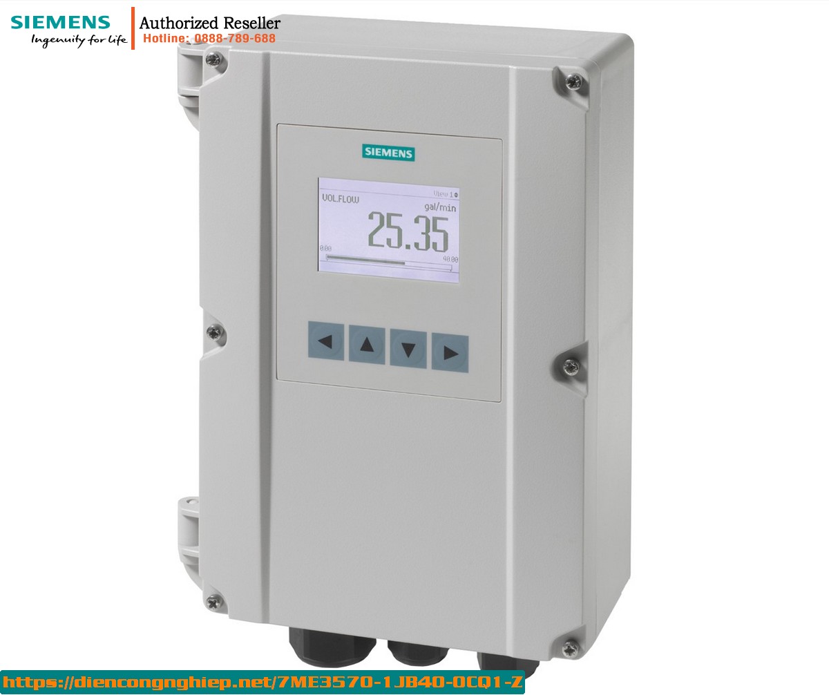 Đồng Hồ Đo Lưu Lượng Siêu Âm Gắn Kẹp SITRANS FS220 7ME3570-1JB40-0CQ1-Z - Giám Sát Rò Rỉ & Đo Nước, Nước Thải, HVAC