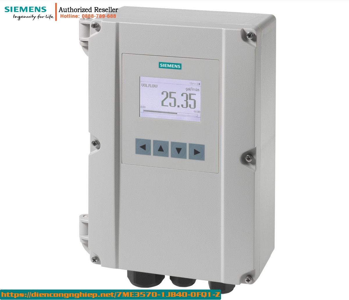 Máy đo lưu lượng siêu âm kẹp ngoài SITRANS FS220 7ME3570-1JB40-0FQ1-Z - Giám sát rò rỉ nước, HVAC & hệ thống nước thải