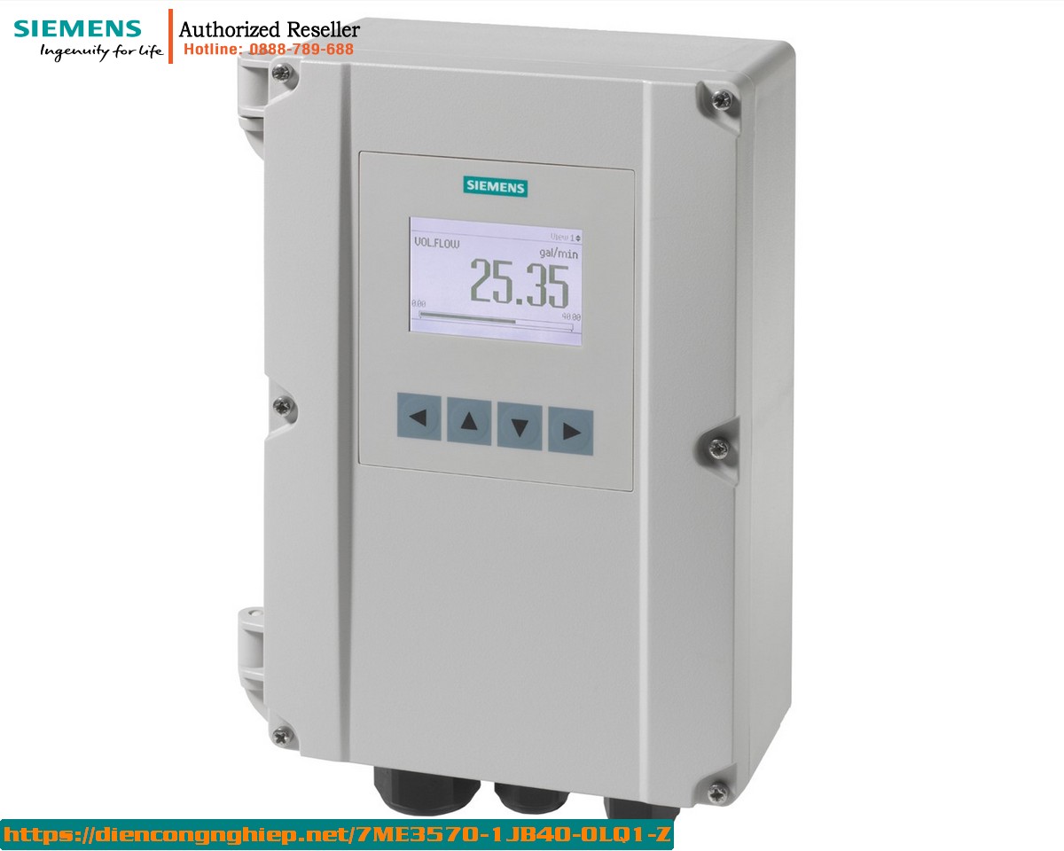 Cảm Biến Lưu Lượng Siêu Âm SITRANS FS220 7ME3570-1JB40-0LQ1-Z – Đo Thể Tích Nước, Giám Sát Rò Rỉ, Ứng Dụng HVAC & Cấp Thoát Nước