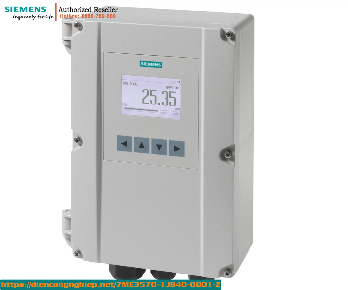 7ME3570-1JB40-0QQ1-Z - Đồng Hồ Đo Lưu Lượng Siêu Âm Gắn Kẹp SITRANS FS220 - Giám Sát Rò Rỉ Nước & Ứng Dụng HVAC