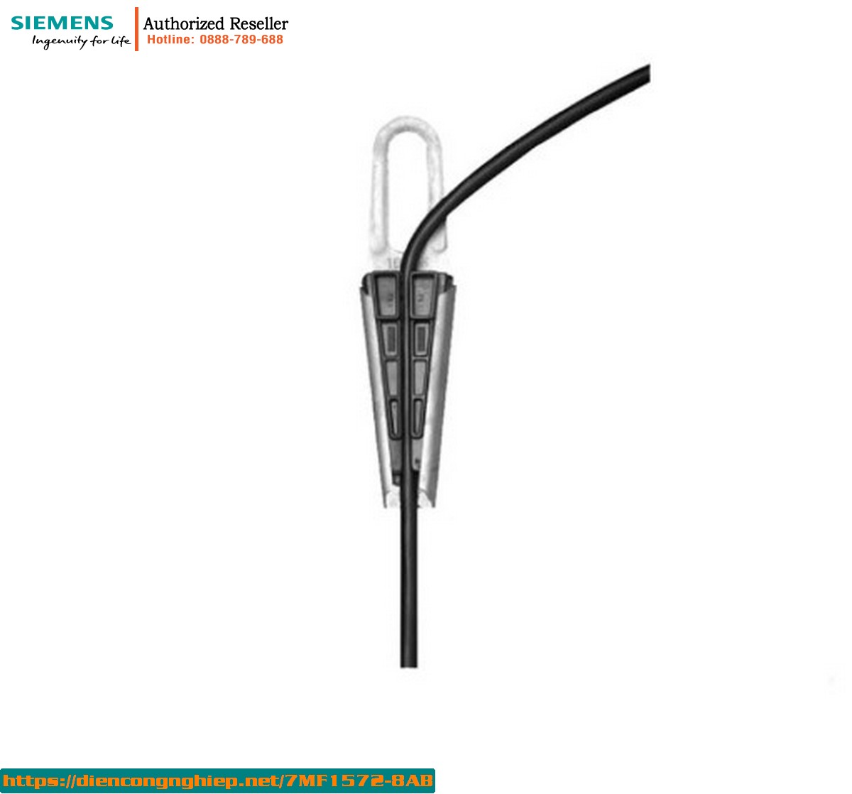 Giá Treo Ống Cáp 7MF1572-8AB Chính Hãng - Carbon Steel Mạ Kẽm Chống Gỉ