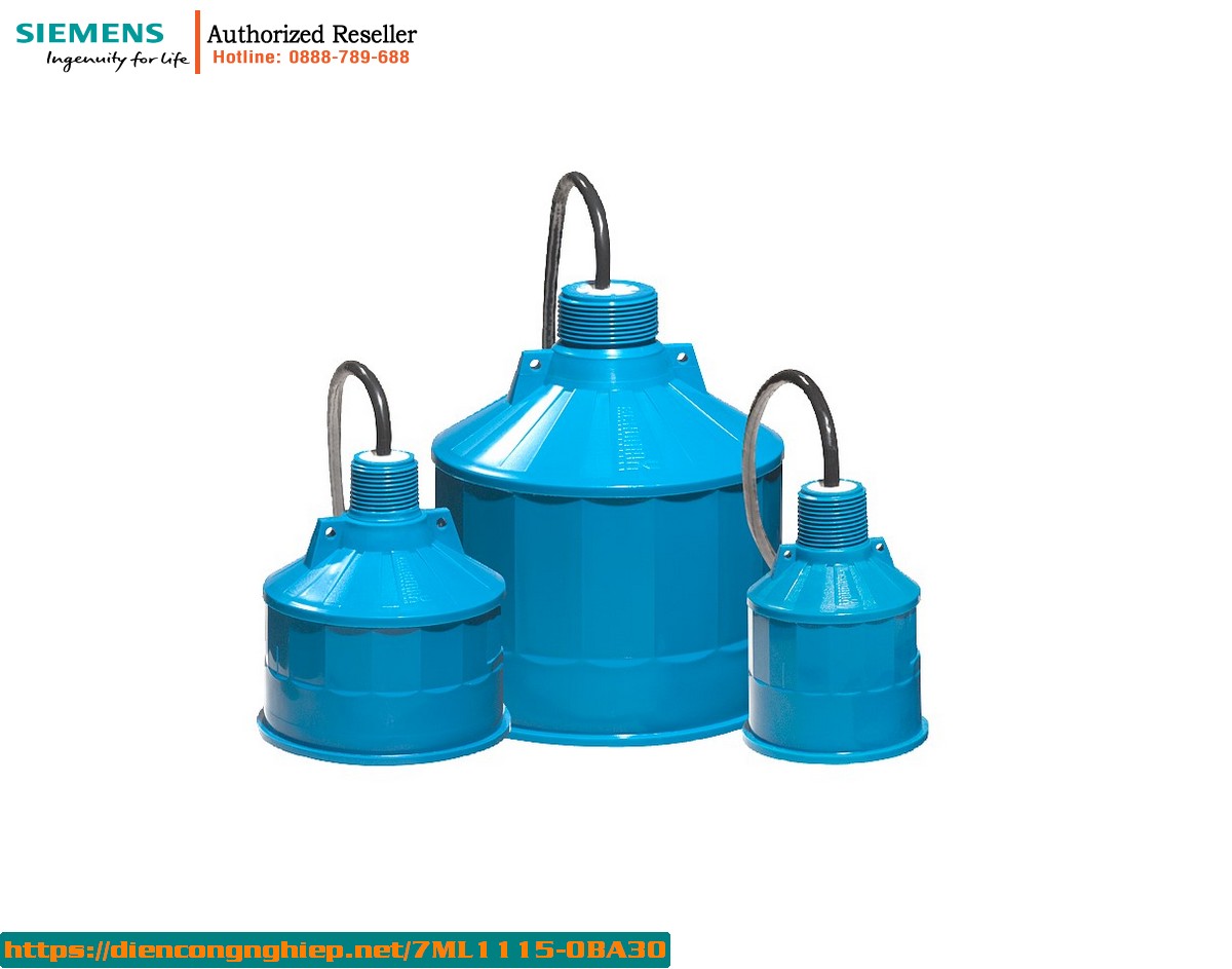 Cảm Biến Siêu Âm Đo Mức Liên Tục 7ML1115-0BA30 EchoMax XPS-10 | Phạm Vi 10m | Chứng Nhận ATEX/IECEx