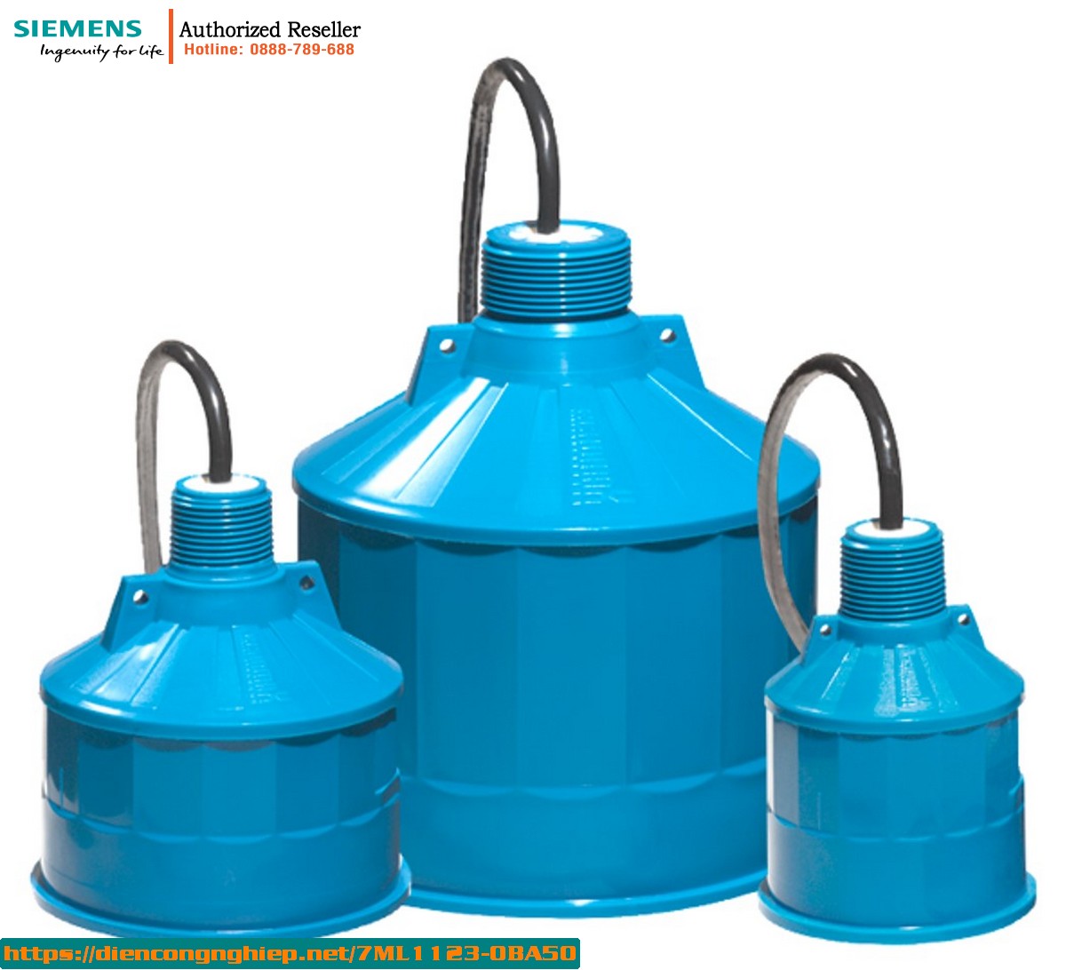 Cảm Biến Siêu Âm Đo Mức Liên Tục EchoMax XPS-30 7ML1123-0BA50 - Phạm Vi 30m, Chứng Nhận ATEX/IECEx, Đo Chất Lỏng & Chất Rắn Không Tiếp Xúc