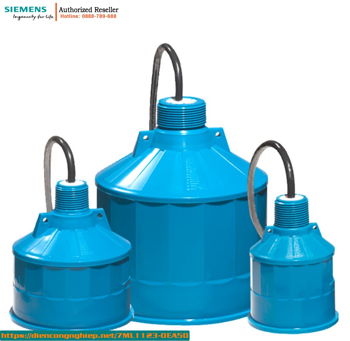 Cảm Biến Mức Siêu Âm 7ML1123-0EA50 EchoMax XPS-30 - Đo Liên Tục Không Tiếp Xúc 30m, Chứng Nhận ATEX/IECEx Cho Chất Lỏng & Chất Rắn