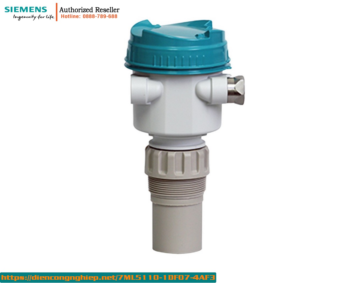 Cảm biến đo mức siêu âm SITRANS Probe LU240 7ML5110-1DF07-4AF3 - Đo mức, thể tích, lưu lượng chất lỏng, bùn, vật liệu rời, chống bụi nước IP66 IP68, kết nối HART