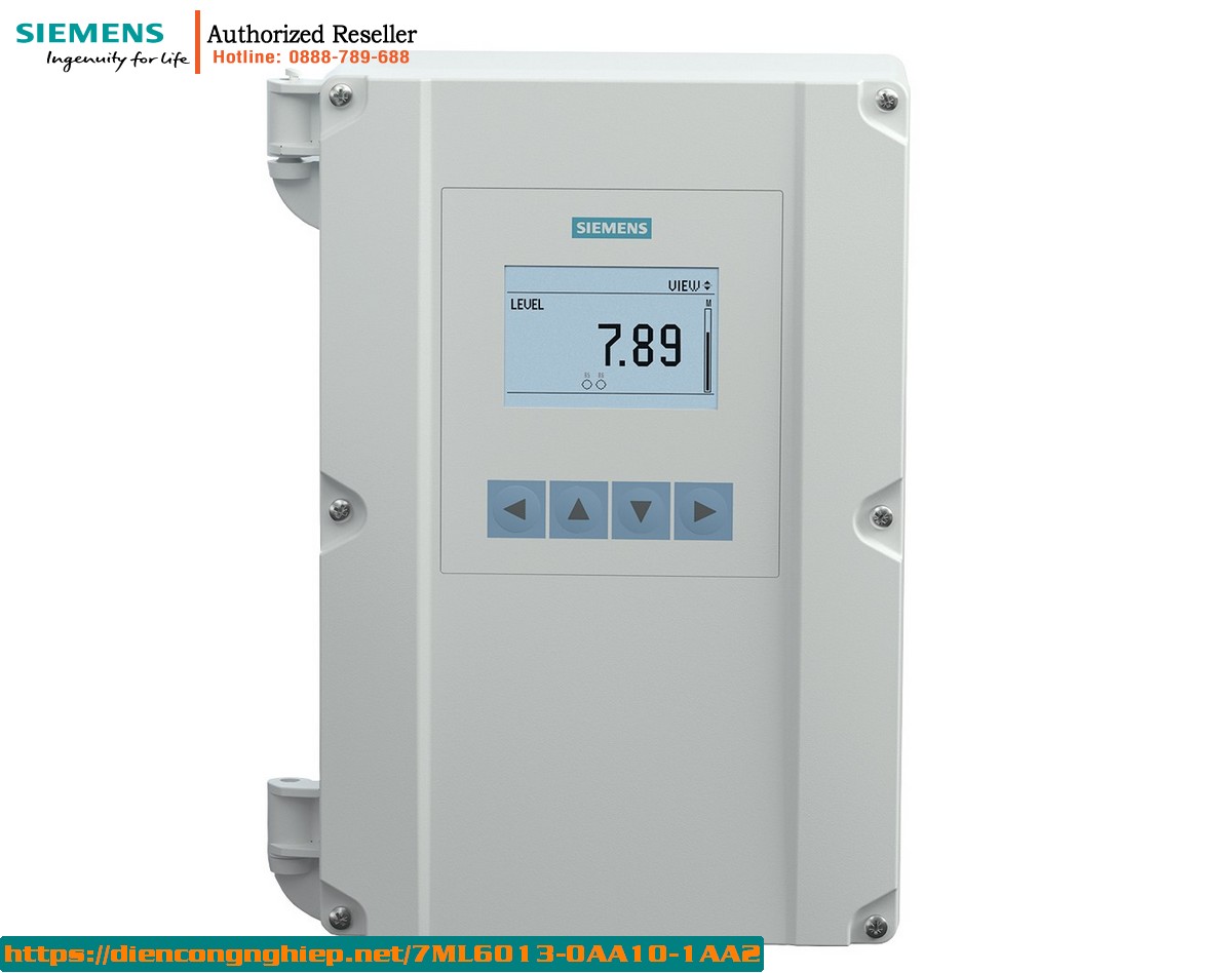 Cảm biến mức liên tục SITRANS LT500 7ML6013-0AA10-1AA2 - Đo mức, thể tích, lưu lượng chất lỏng, bùn, chất rắn | MCERTS, cULus, FM