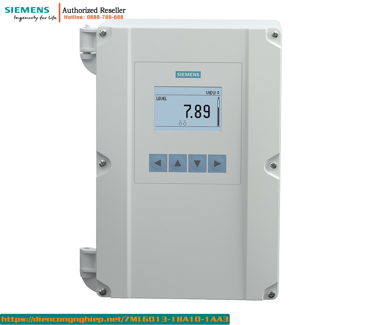 Bộ Điều Khiển Mức Siêu Âm Đa Năng SITRANS LT500 7ML6013-1BA10-1AA3 - Đo Mức, Thể Tích & Lưu Lượng Liên Tục - MCERTS