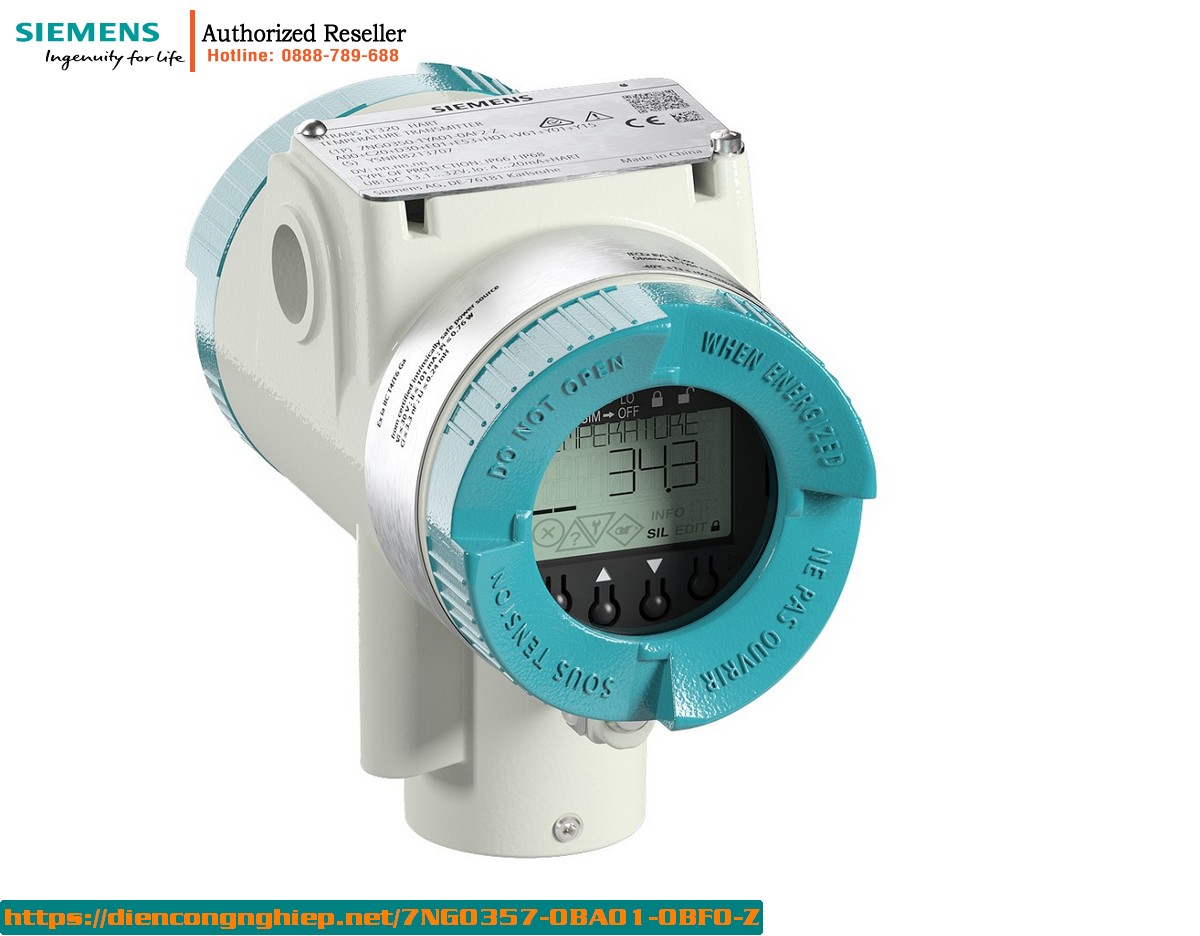 Đầu Dò Nhiệt Độ SITRANS TF320 7NG0357-0BA01-0BF0-Z - Pt100, NEPSI, Chính Hãng